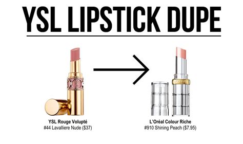 ysl lip oil dupe